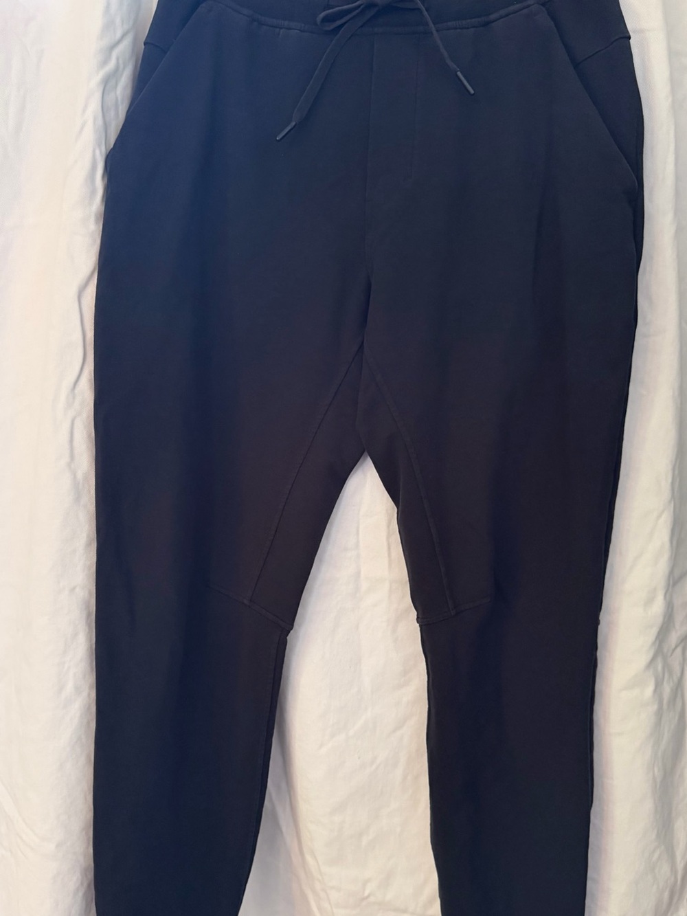 Lululemon Men's Black Drawstring Jogger Pants